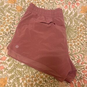 Women’s Athletic Shorts - Mauve Pink Comfort